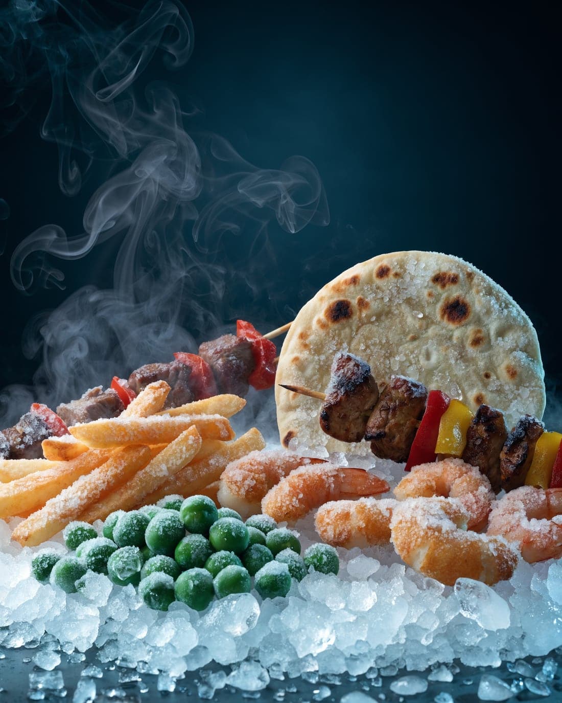 Premium frozen foods supplied by AGI International