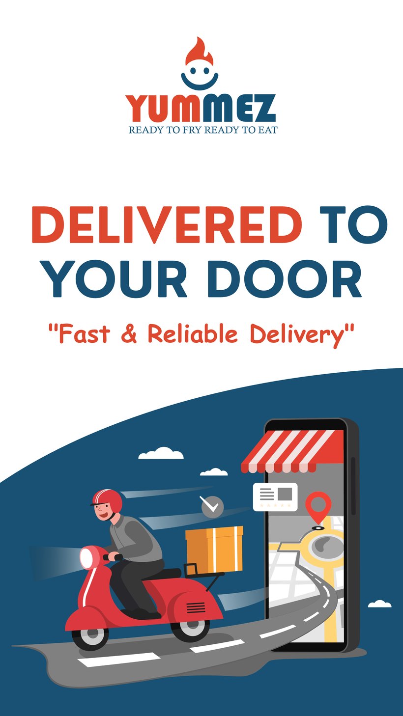 Delivered to your door — fast and reliable delivery